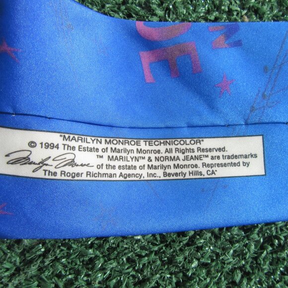 Vintage Ralph Marlin Marilyn Monroe Technicolor Pin-Up Men's Neck Tie - Picture 5 of 6